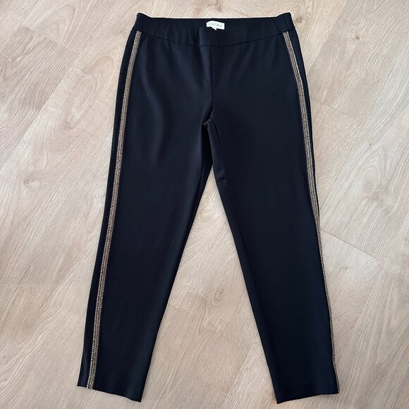 Women's Tuxedo Pant/legging sz XL - Black - Picture 2 of 10